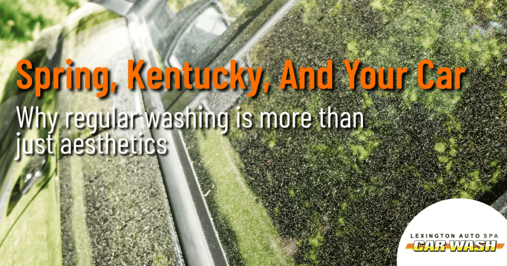 Spring in Kentucky is Rough on Your Car's Finish